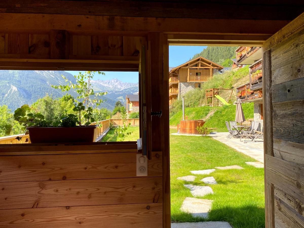 Chalet Des Trappeurs Coeur Vanoise 15 Persons La Plagne Dış mekan fotoğraf