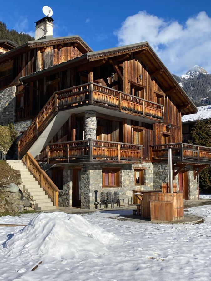 Chalet Des Trappeurs Coeur Vanoise 15 Persons La Plagne Dış mekan fotoğraf