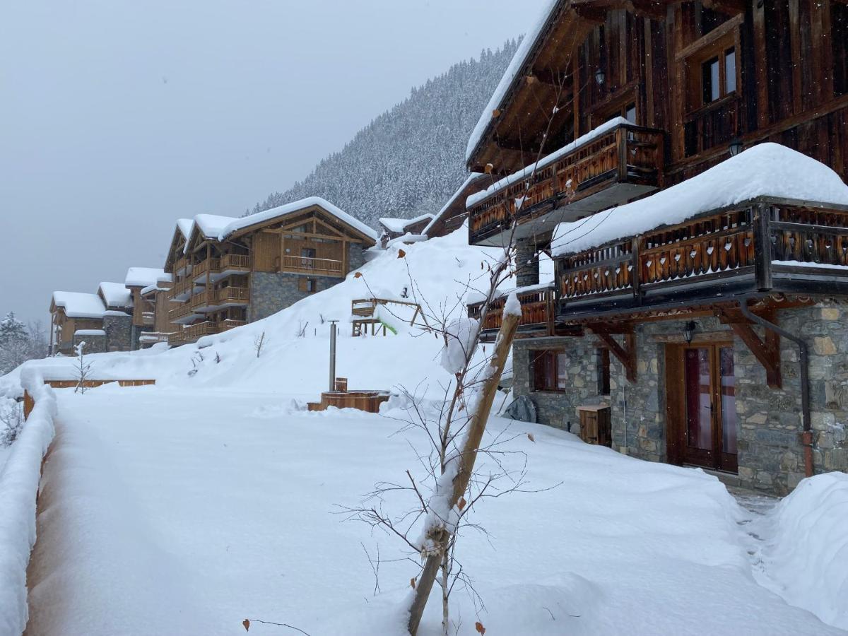 Chalet Des Trappeurs Coeur Vanoise 15 Persons La Plagne Dış mekan fotoğraf