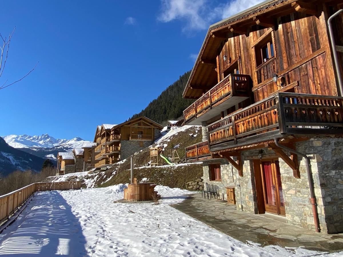 Chalet Des Trappeurs Coeur Vanoise 15 Persons La Plagne Dış mekan fotoğraf