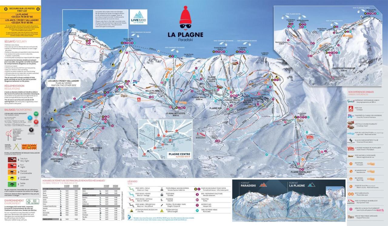 Chalet Des Trappeurs Coeur Vanoise 15 Persons La Plagne Dış mekan fotoğraf